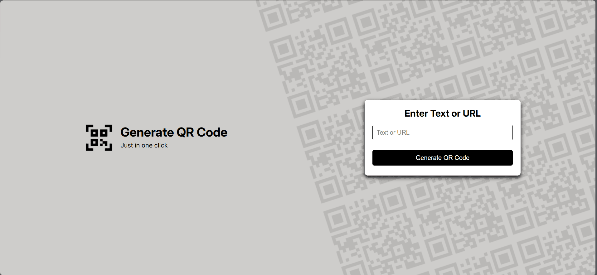 QR Code Generator