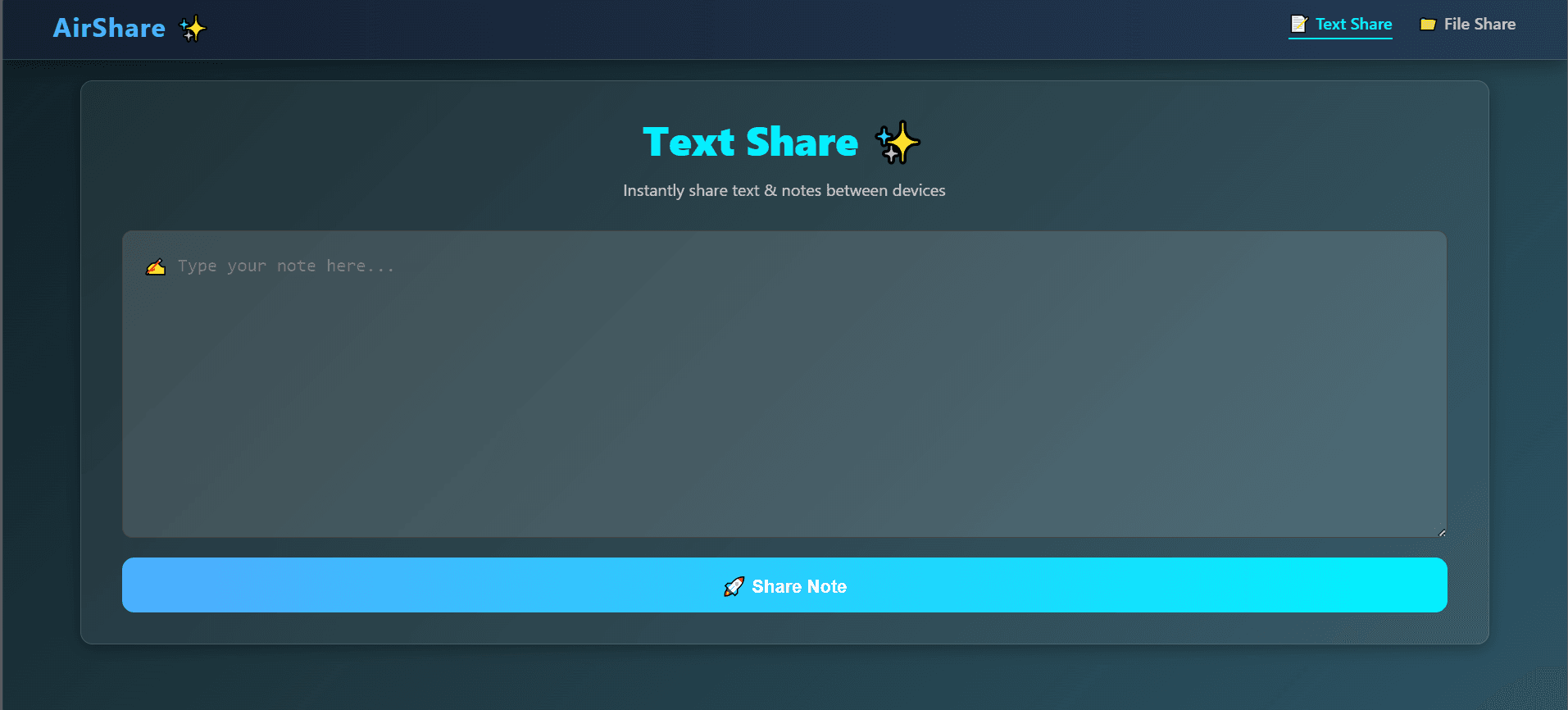 Text Share